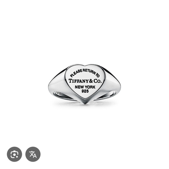 Tiffany & Co. Jewelry - Tiffany and Co Return to Tiffany Heart Signet Ring